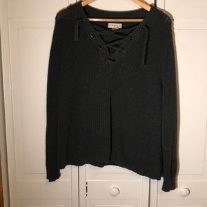 Thick Olive Green Sweater